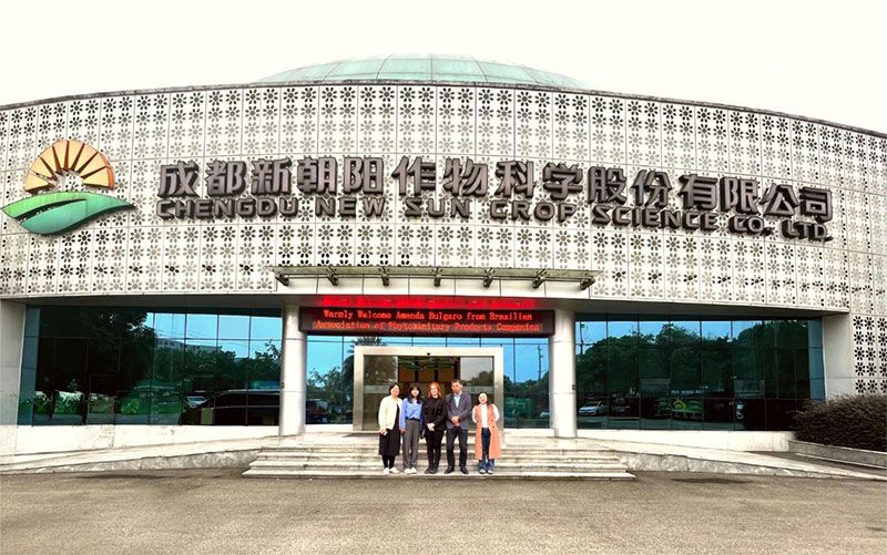 巴西國(guó)家植物保護(hù)產(chǎn)品協(xié)會(huì)專家訪問(wèn)新朝陽(yáng)，共探生物農(nóng)業(yè)合作新機(jī)遇