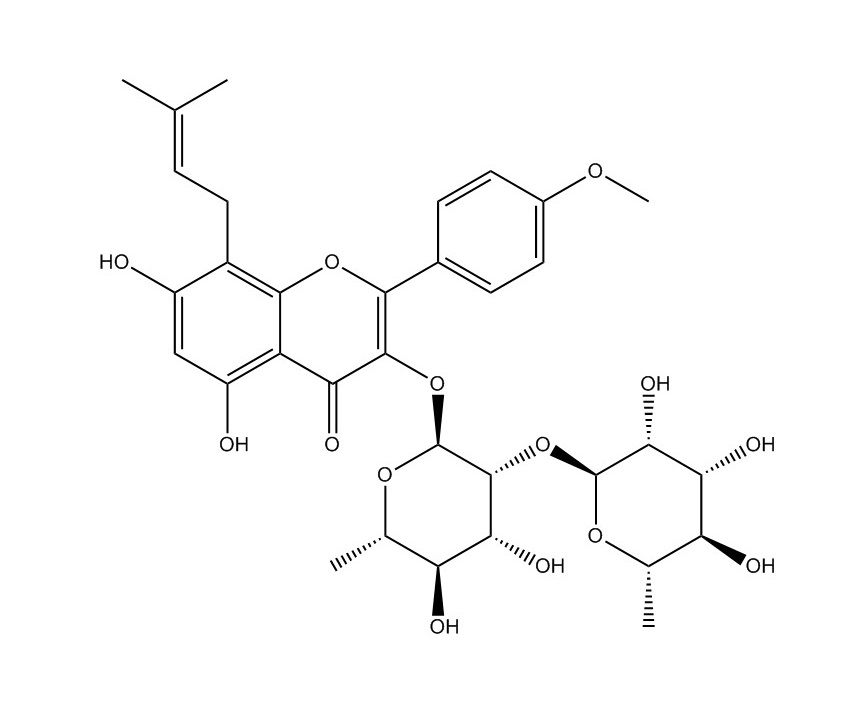2''-O-鼠李糖基淫羊藿次苷II|135293-13-9